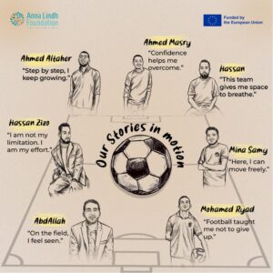 Football stories in Motion from Egypt’s Cerebral Palsy Team