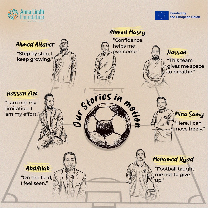 Football stories in Motion from Egypt’s Cerebral Palsy Team